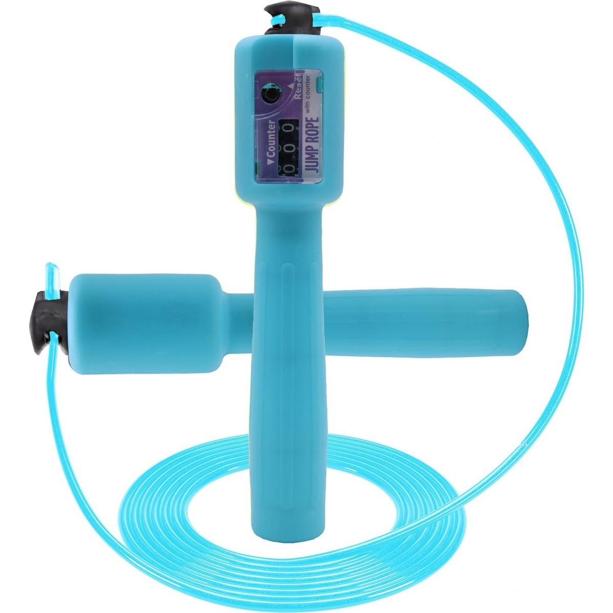 DeltaDelta Sayaçlı Uzunluk Ayarlı Göstergeli Mavi Atlama İpi YVM721