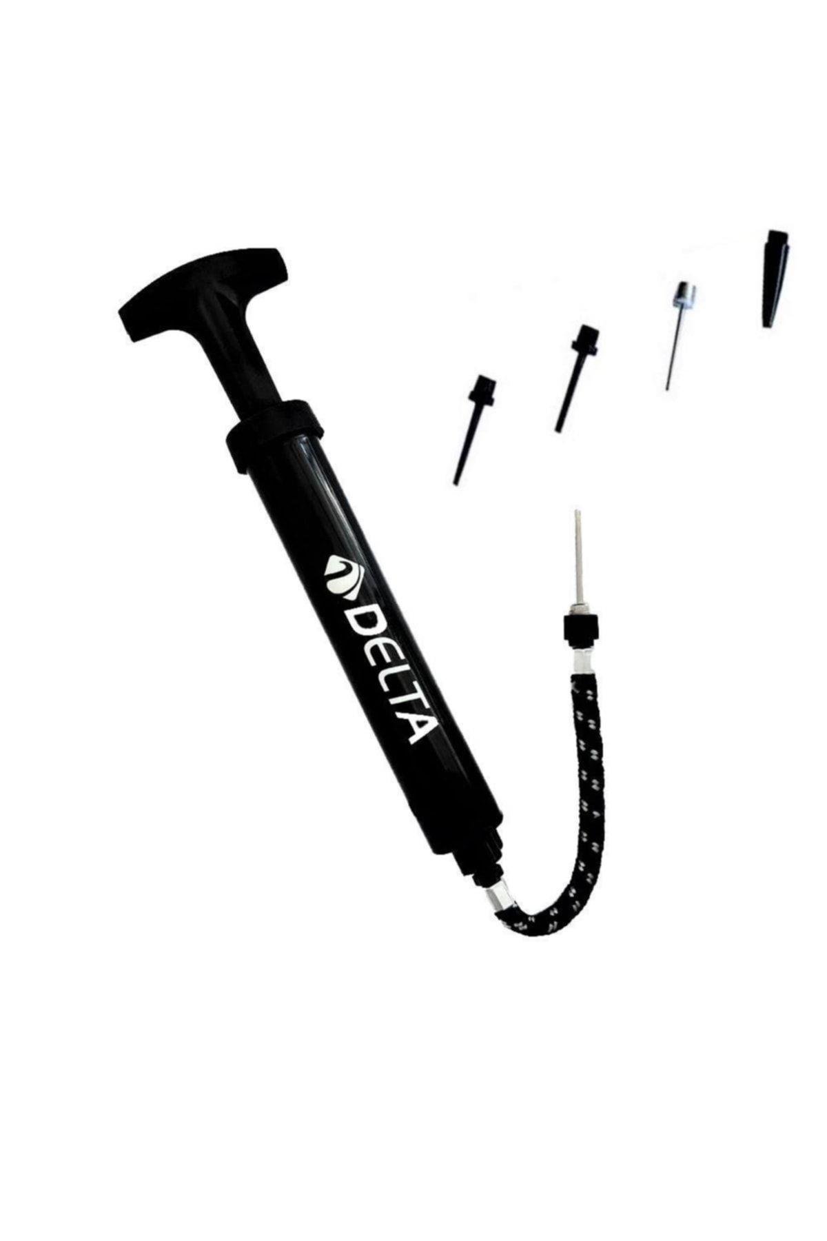 DeltaDelta Top Pompası Futbol Basketbol Voleybol Hentbol Pilates Ve Bosu Topu Denge Diski Şişirme Pompası