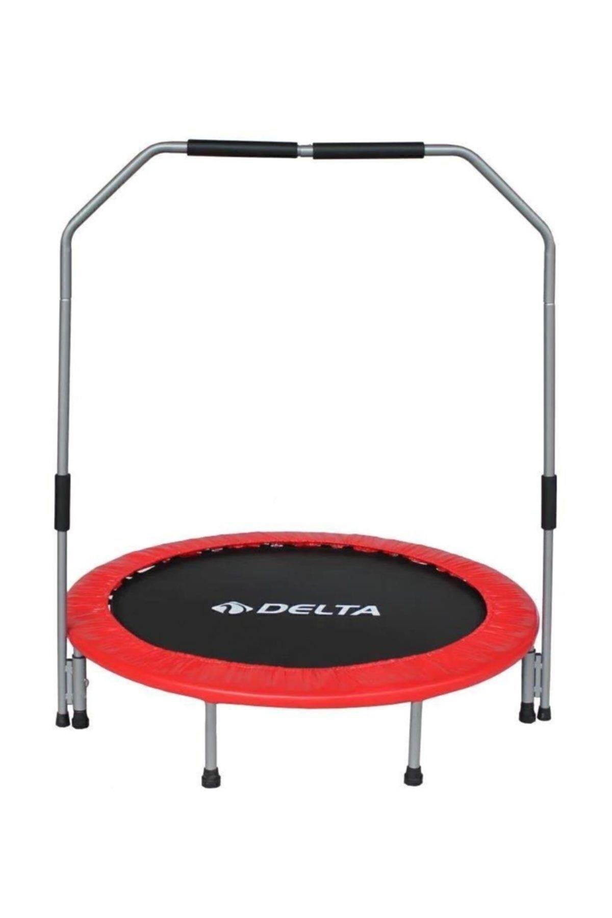 DeltaDelta Tutamaçlı 102 cm Kırmızı Trampolin (40 inç Trambolin)