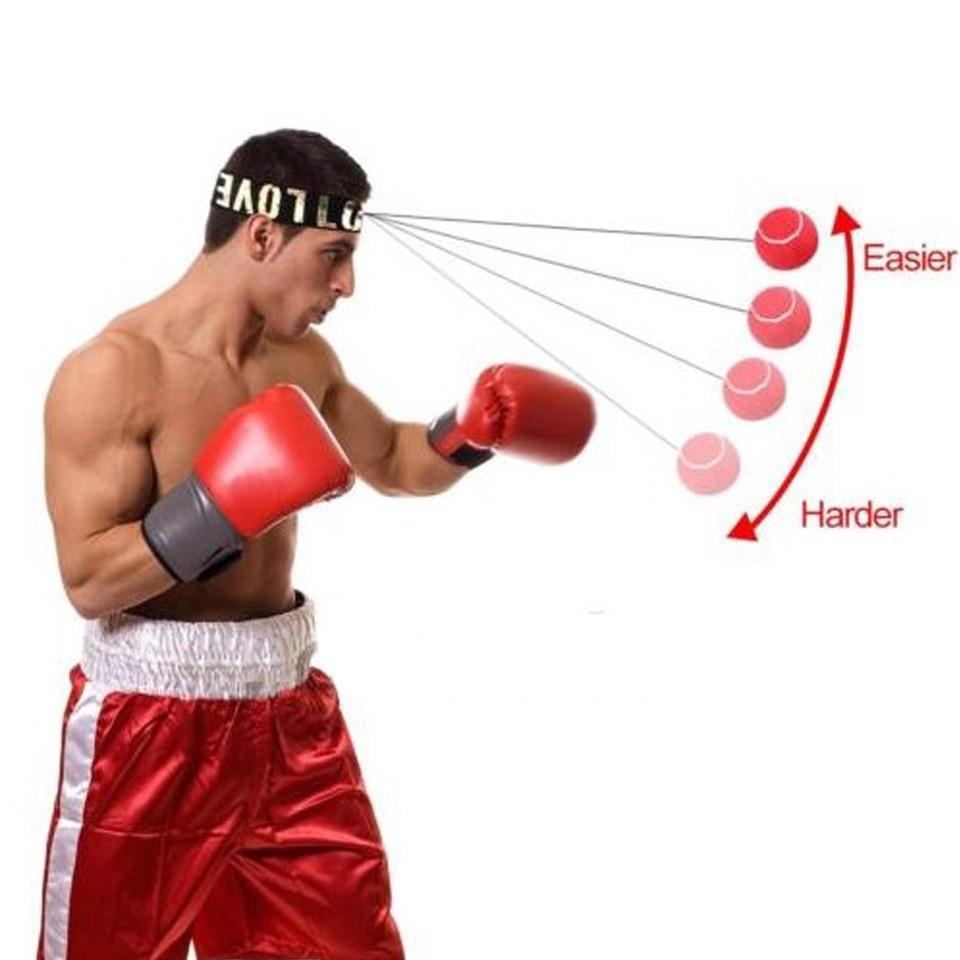 DragonDoDragon 40339 Boks, Muay Thai Hız Refleks Kafa Topu