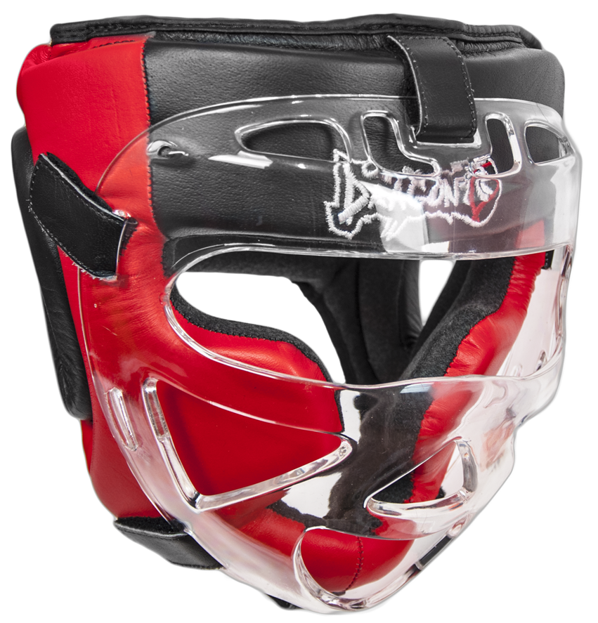 DragonDoDragonDo 11750-L Deri Maskeli Boks - Kick Boks - Muay Thai ve MMA Kaskı
