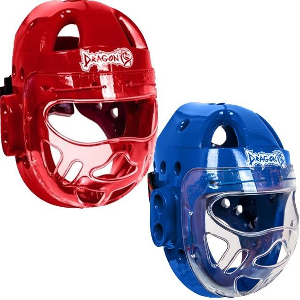 DragonDoDragonDo 11888 Taekwondo, Kickboks,, Muay Thai Kapalı(camlı) Mantar Kask