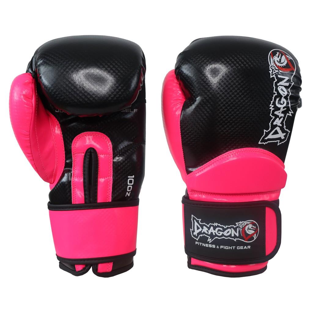 DragonDoDragonDo 30025-P Carbon 5 Boks Eldiveni Pembe Muay Thai Kick boks Eldiveni