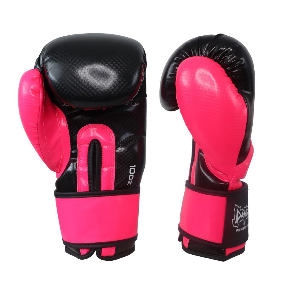 DragonDoDragonDo 30025-P Carbon 5 Boks Eldiveni Pembe Muay Thai Kick boks Eldiveni