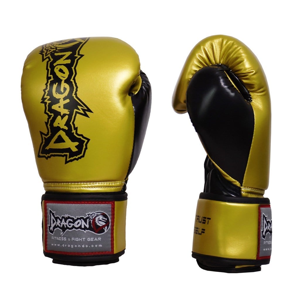 DragonDoDragonDo 30097-P Attack-5 Plus Boks Eldiveni Gold
