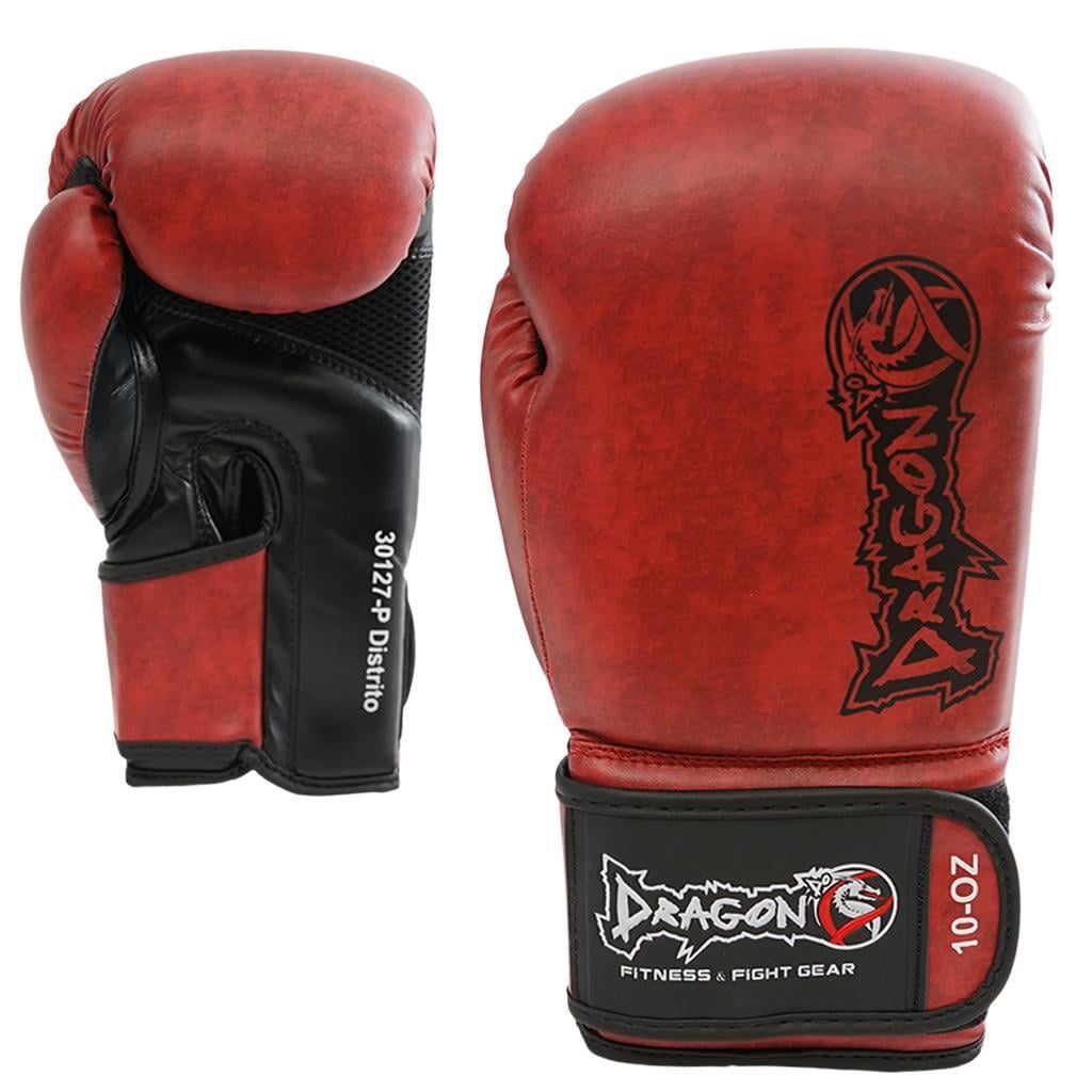 DragonDoDragonDo 30127-P Distrito Boks Eldiveni, Muay Thai Boxing Gloves