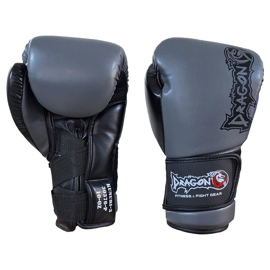 DragonDoDragonDo 30376-P Gri Kunuri 3 Boks Eldiveni Muay Thai Eldiveni Kick Boxing Eldiveni