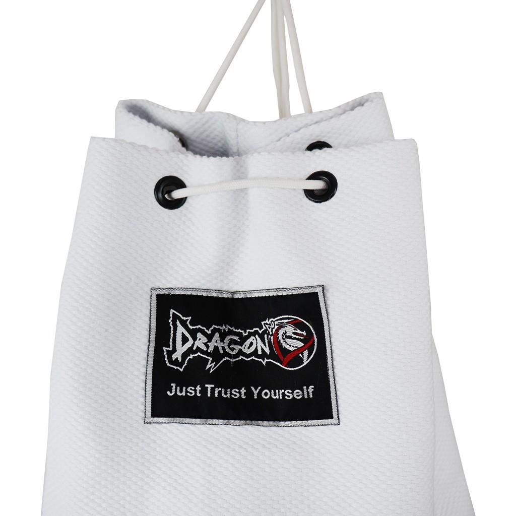 DragonDoDragonDo AC5025 İp Büzgülü Bez Çanta Beyaz 40x45 cm