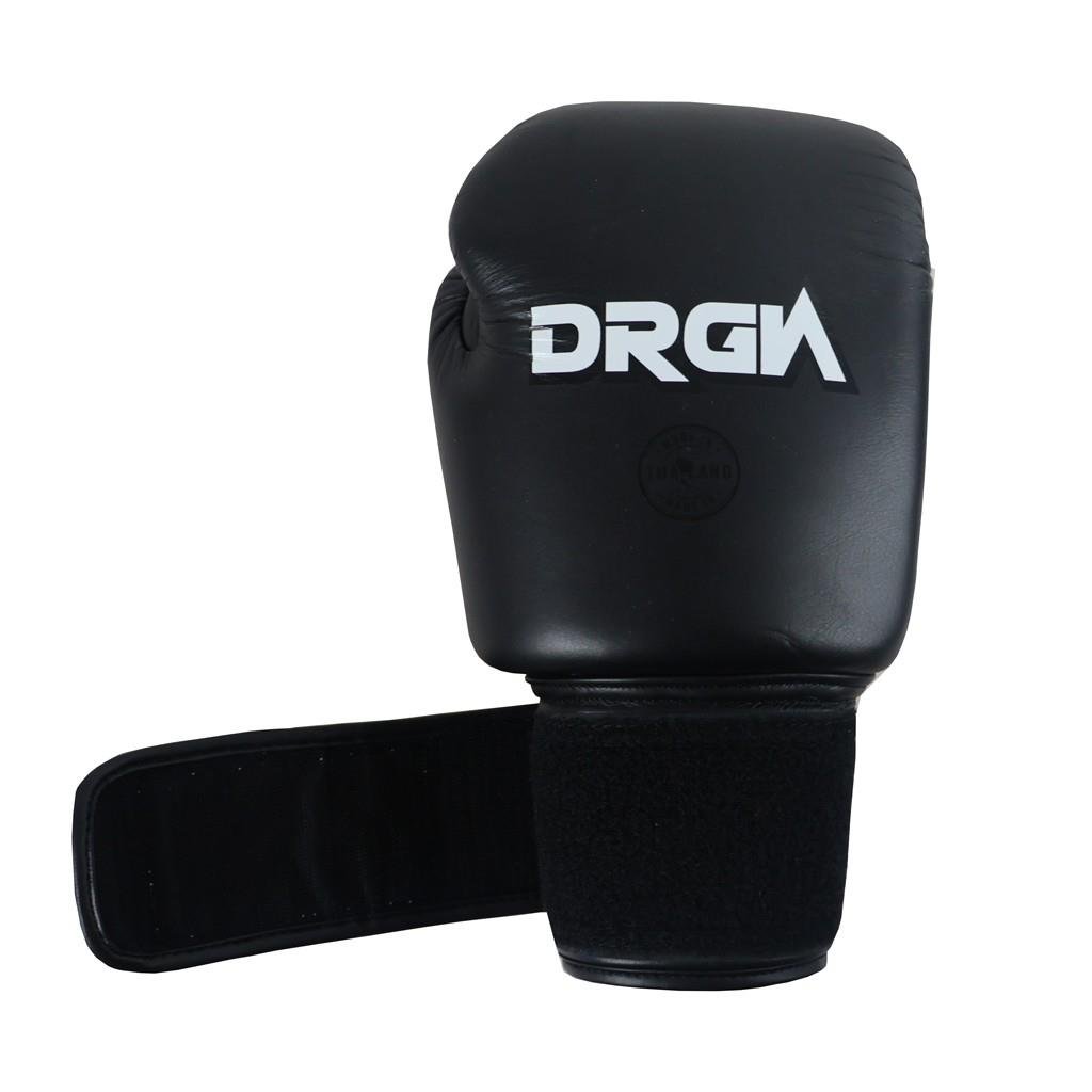 DragonDoDragonDo DRGN-G3 Hakiki Deri Boks Eldiveni Siyah Muay Thai Eldiveni