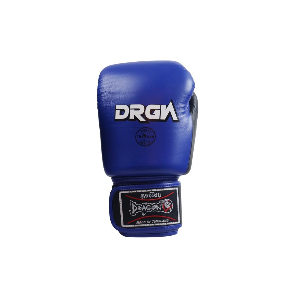 DragonDoDragonDo DRGN-MG3 Hakiki Deri Boks Eldiveni Mavi Muay Thai Eldiveni