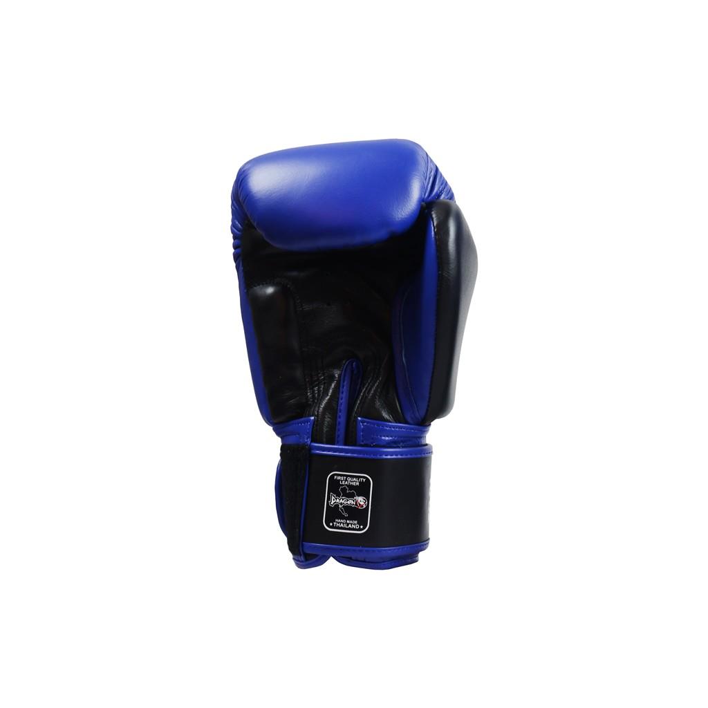 DragonDoDragonDo DRGN-MG3 Hakiki Deri Boks Eldiveni Mavi Muay Thai Eldiveni