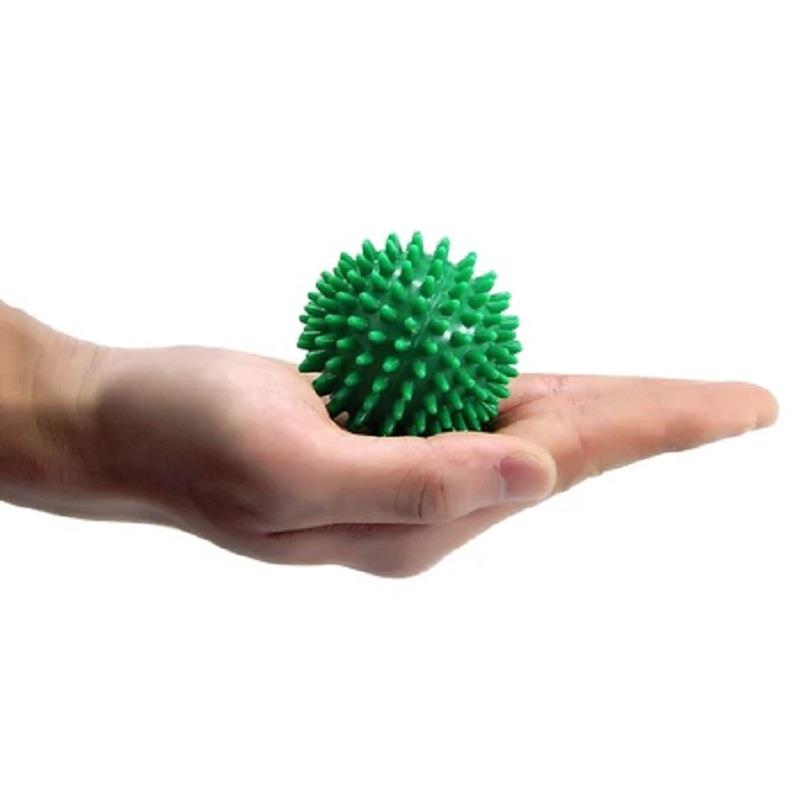 DragonDoDragonDo Duyu Uyarıcı Dikenli Masaj Topu Sert 7,5 cm -Yeşil