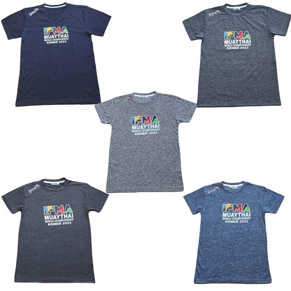 DragonDoDragonDo IFMA Muay Thai Dünya Şampiyonası Kemer Tişörtü 2023