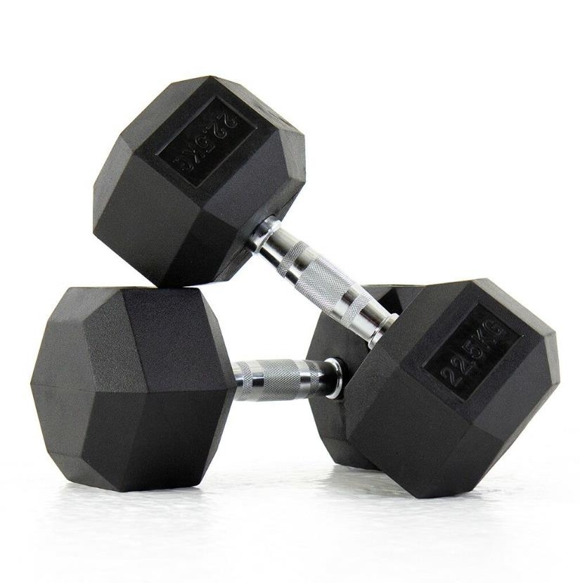 DragonDoDragonDo Kauçuk Altıgen Dambıl 22,5 Kg - BoksshopDragonDo Kauçuk Altıgen Dambıl 22,5 Kg