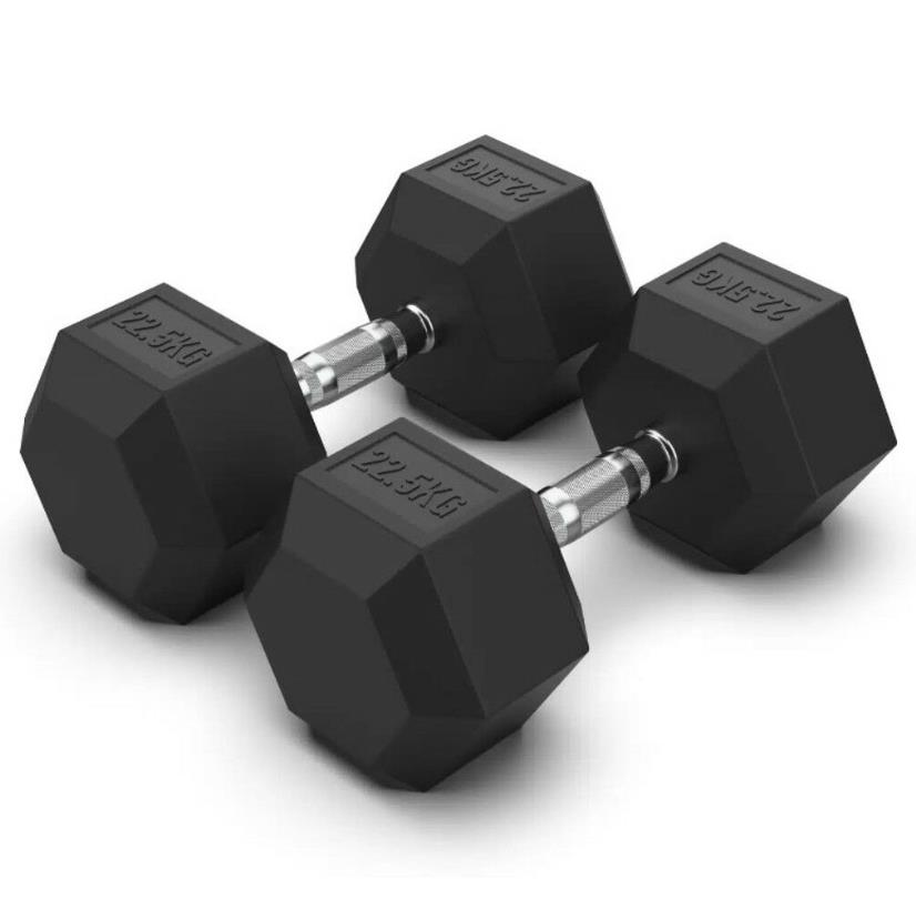 DragonDoDragonDo Kauçuk Altıgen Dambıl 22,5 Kg - BoksshopDragonDo Kauçuk Altıgen Dambıl 22,5 Kg
