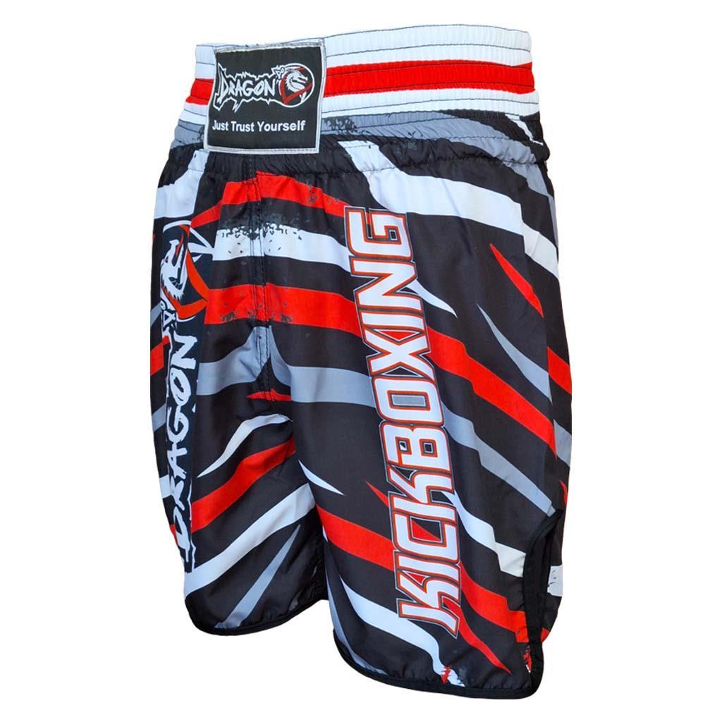 DragonDoDragonDo KB242 Kick Boks Şortu Kick Boxing Antrenman Şortu Dijital Baskılı Desenli Şort