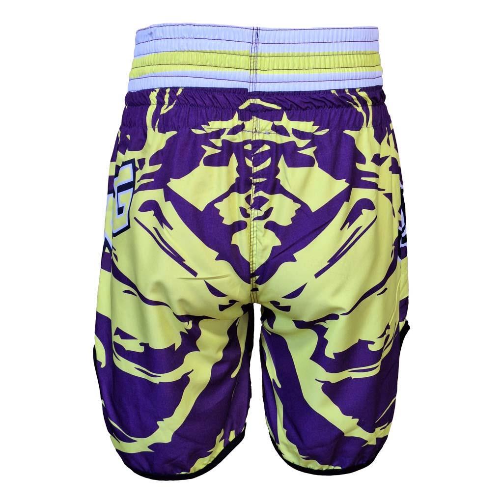 DragonDoDragonDo KB246 Kick Boks Şortu Kick Boxing Antrenman Şortu Dijital Baskılı Neon Şort