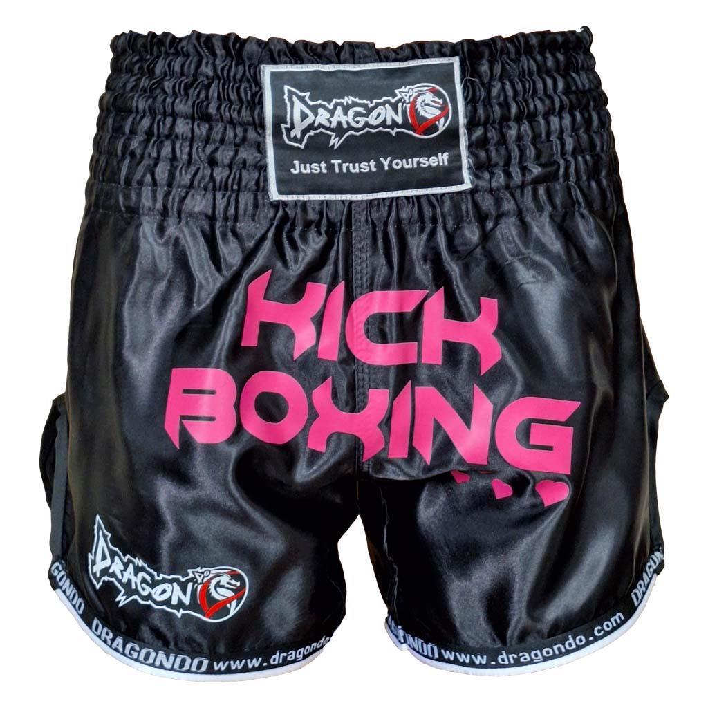 DragonDoDragonDo KB247 Kick Boks Şort Pink Heart Kick Boxing Antrenman Şortu