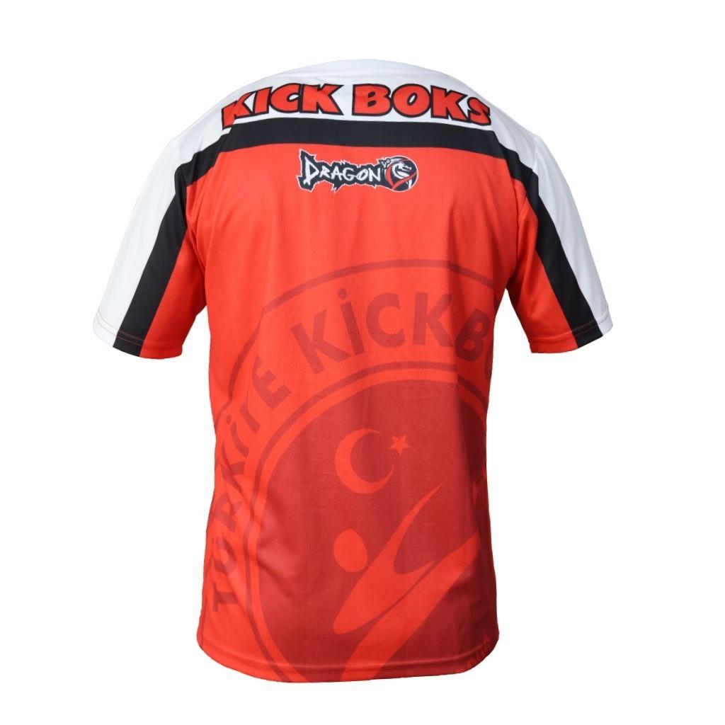 DragonDoDragonDo KF205  Point Fight Tişörtü V Yaka Kick Boks Tişörtü