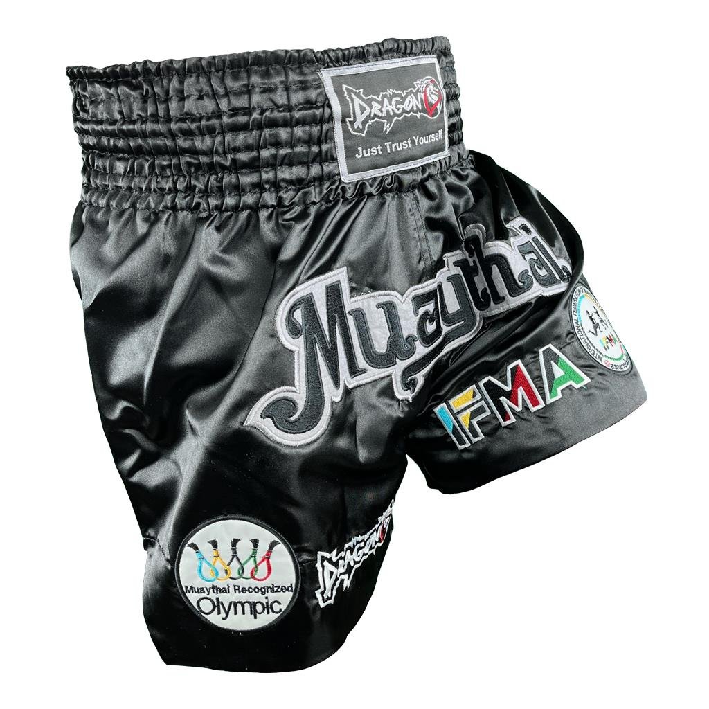 DragonDoDragonDo MT2017 Muay Thai Federasyon Onaylı Nakışlı Maç Şortu - BoksshopDragonDo MT2017 Muay Thai Federasyon Onaylı Nakışlı Maç Şortu