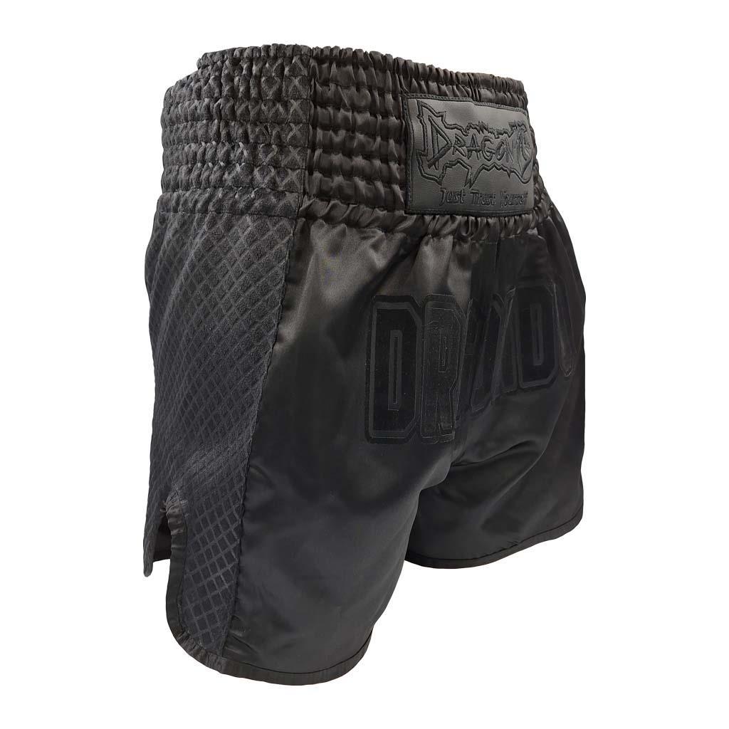 DragonDoDragonDo MT3025 Black Night Muay Thai Şortu Siyah Antrenman Şortu