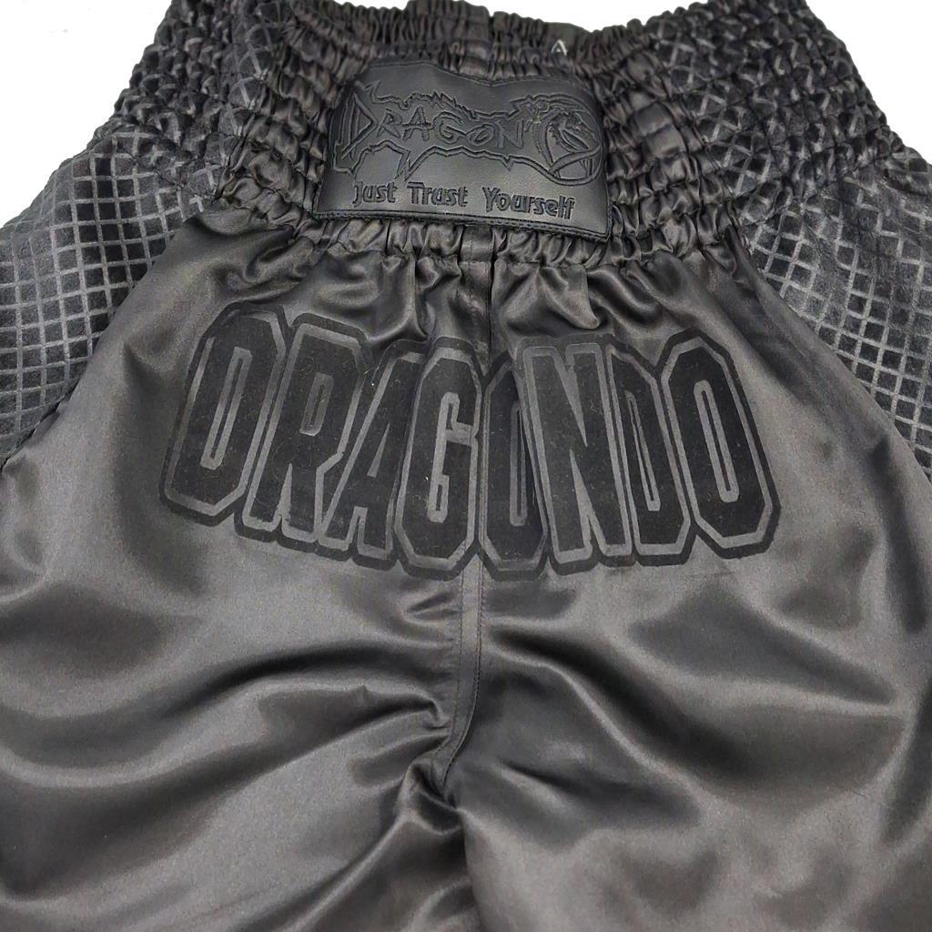 DragonDoDragonDo MT3025 Black Night Muay Thai Şortu Siyah Antrenman Şortu