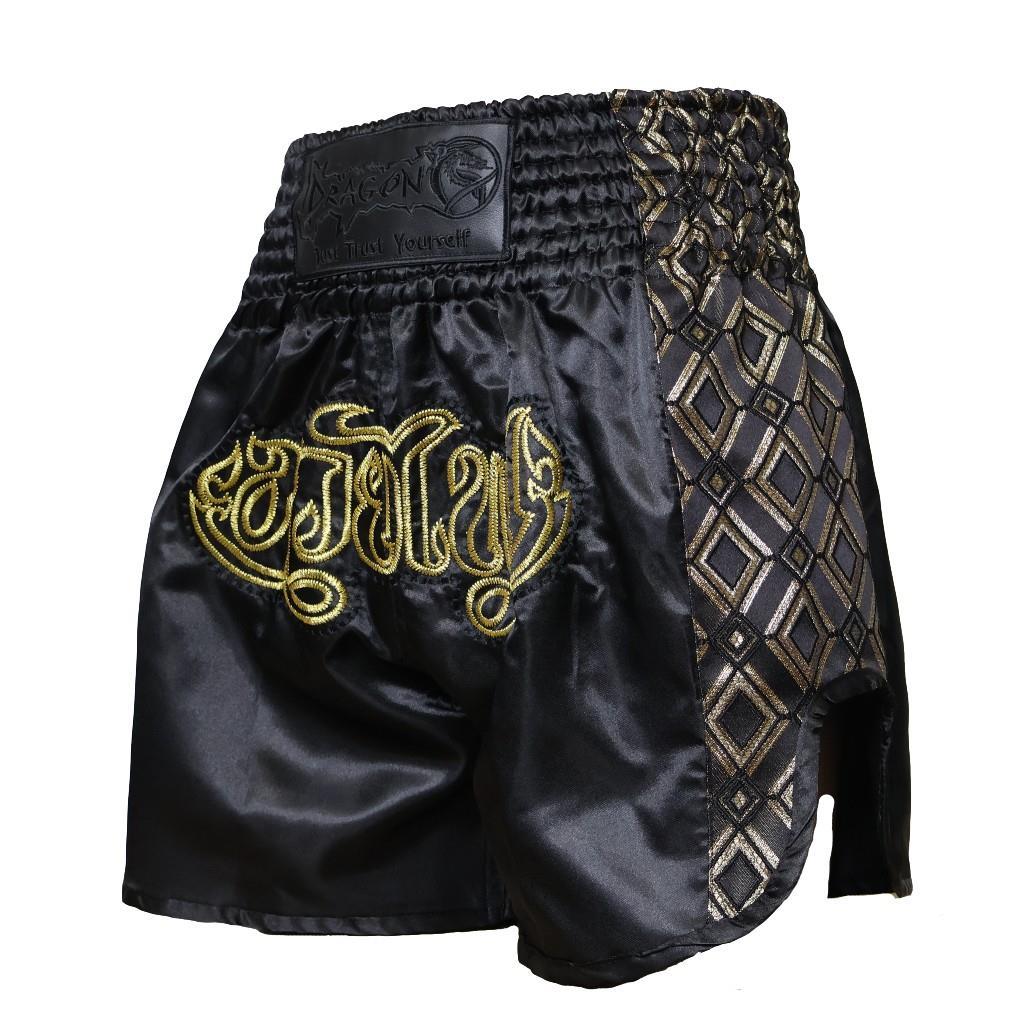 DragonDoDragonDo MT3028 Nakışlı Muaythai Şortu Muay Thai Antrenman Şortu