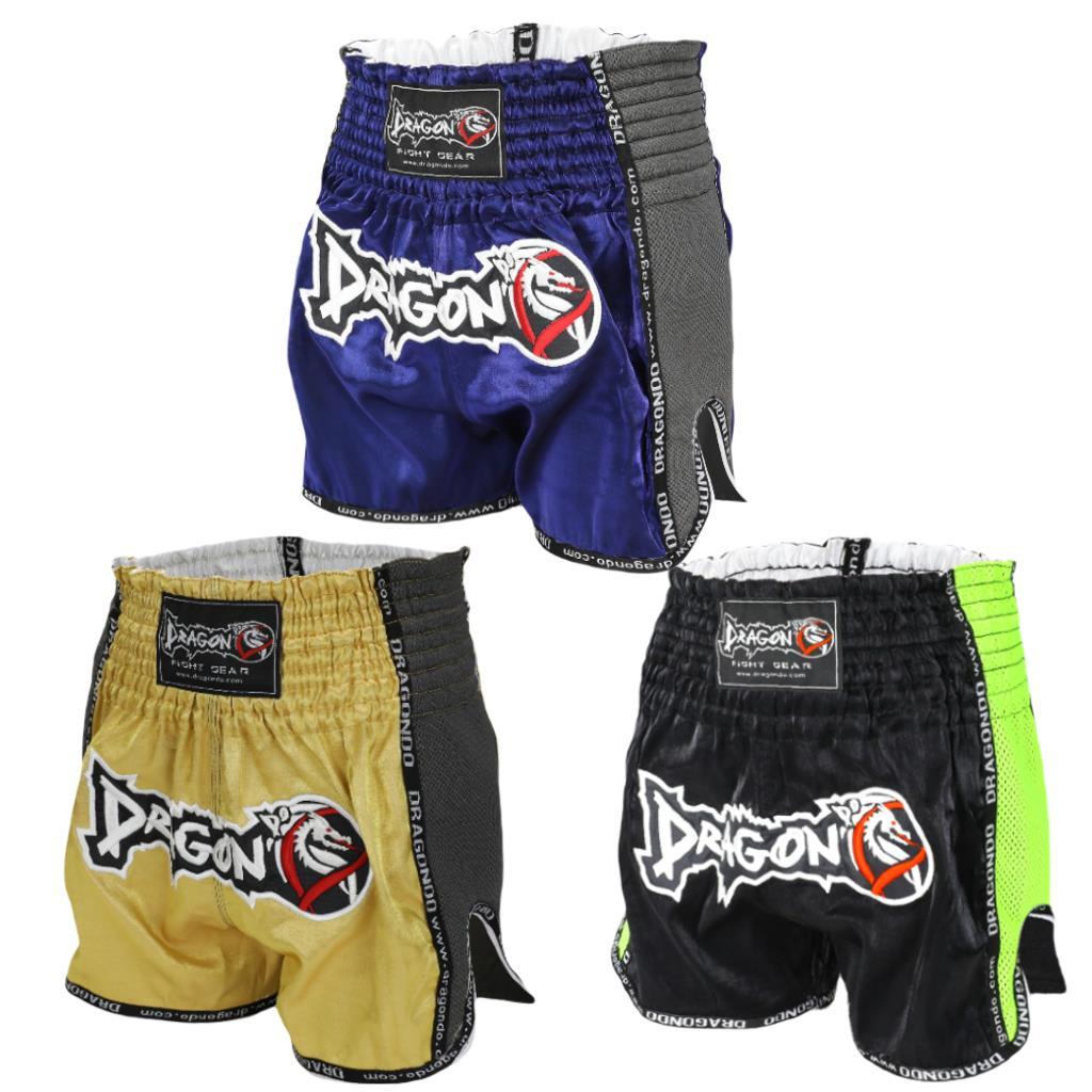 DragonDoDragonDo MT3035 Muay Thai Şortu Özel Dokuma Saten Muay Thai Şort