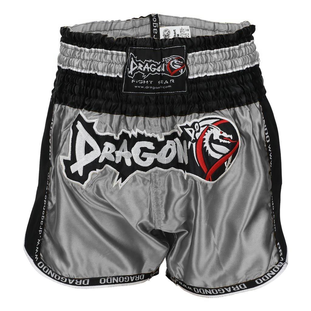 DragonDoDragonDo MT3075 Retro NEO Muaythai Şortu Gri