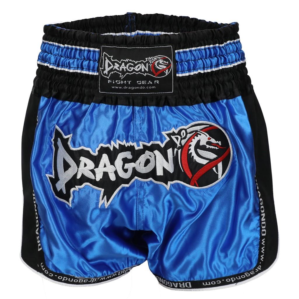 DragonDoDragonDo MT3075 Retro NEO Muaythai Şortu Mavi Retro Muay Thai Şort