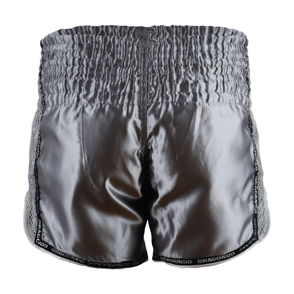 DragonDoDragonDo MT3076 Shiny Muay Thai Gri Kick Boks Şortu 