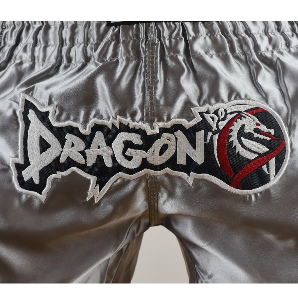 DragonDoDragonDo MT3076 Shiny Muay Thai Gri Kick Boks Şortu 