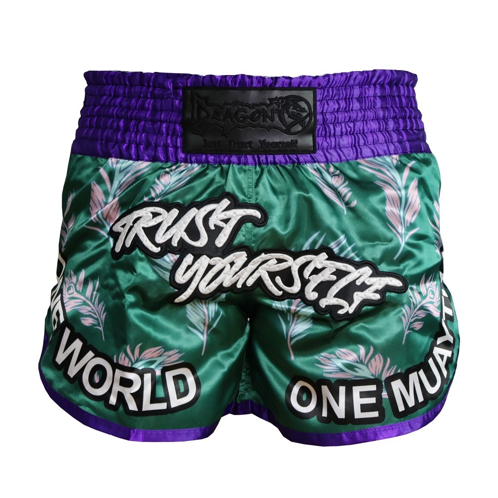 DragonDoDragonDo MT3407 One World Muay Thai Şortu Nakışlı Şort
