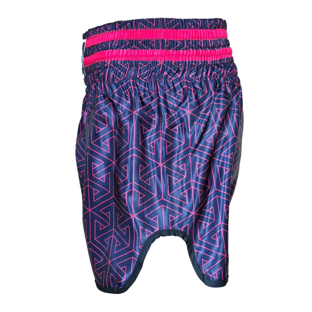 DragonDoDragonDo MT3442 Muay Thai Şortu Kick Boks Şort Neon Pembe Dijital Baskılı Şort