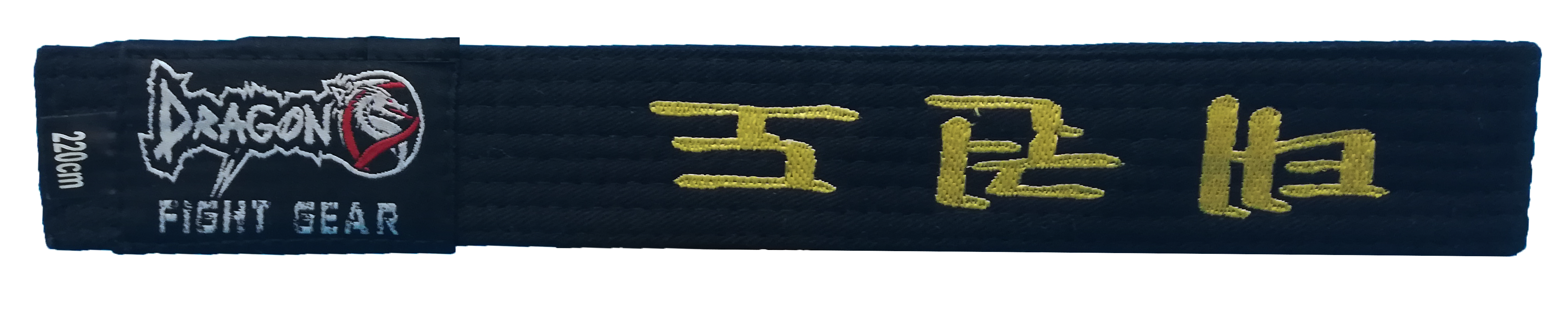 DragonDoDragonDo Nakışlı Siyah Taekwondo Kuşak Master