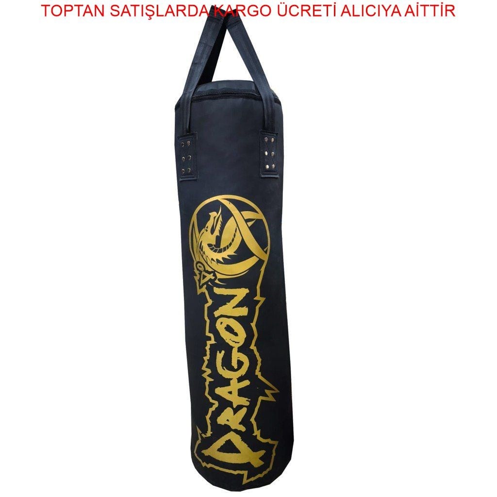 DragonDoDragonDo T15050-P Kum Torbası Siyah - Gold 150X50 cm www.boksshop.comDragonDo T15050-P Kum Torbası Siyah - Gold 150X40 cm