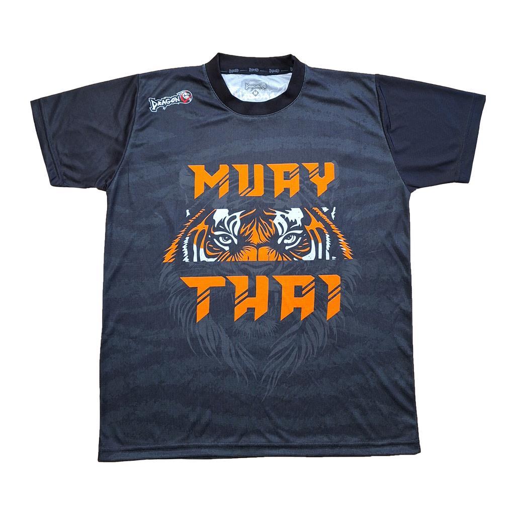 DragonDoDragonDo TX711 Tiger Muay Thai Tişört Dijital Baskılı Muaythai Tshirt