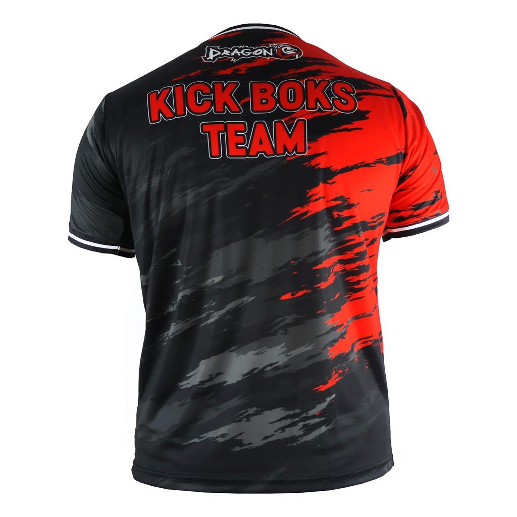 DragonDoDragonDo TX8592 Kick Boks Tişört Kickboks Baskılı Tişört