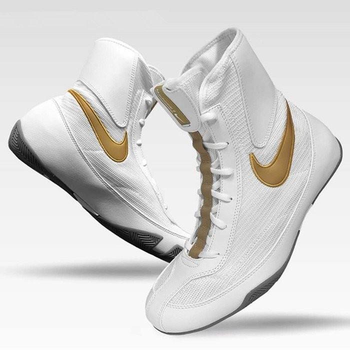 NikeNike Machomai 2 Boks Ayakkabısı - Beyaz Altın