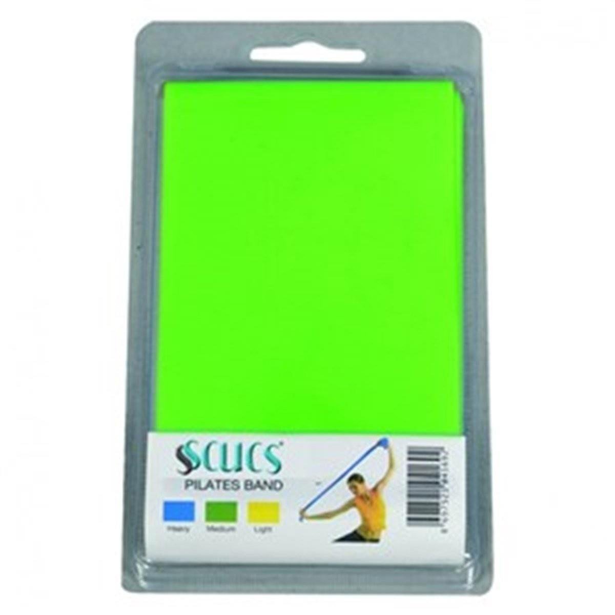 ScucsScucs SCX-1061 Tekli Pilates Bandı Orta Sert Yeşil