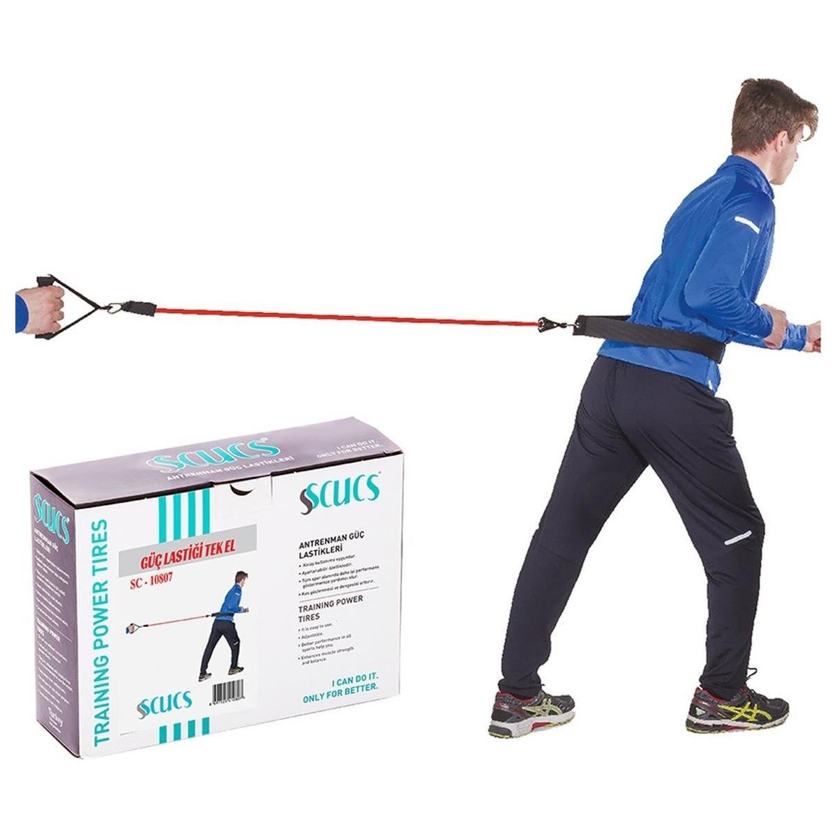 ScucsScucs SCX-1281 Güç Lastiği Tek El