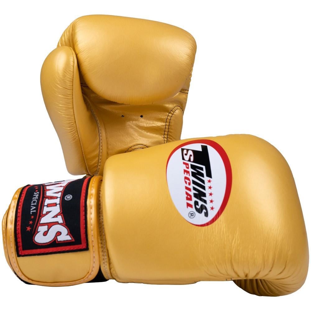 TwinsTwins BGVL3-GD Boks Eldiveni Gold Deri Muay Thai Eldiveni