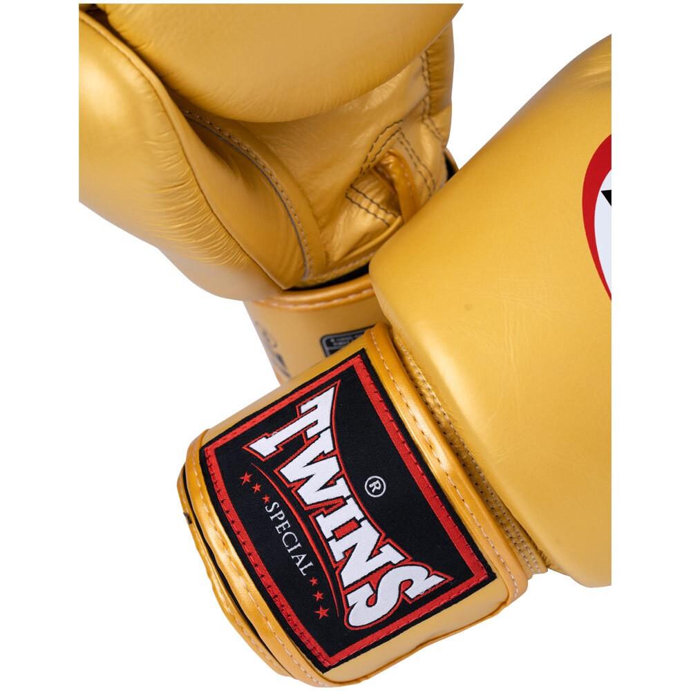 TwinsTwins BGVL3-GD Boks Eldiveni Gold Deri Muay Thai Eldiveni