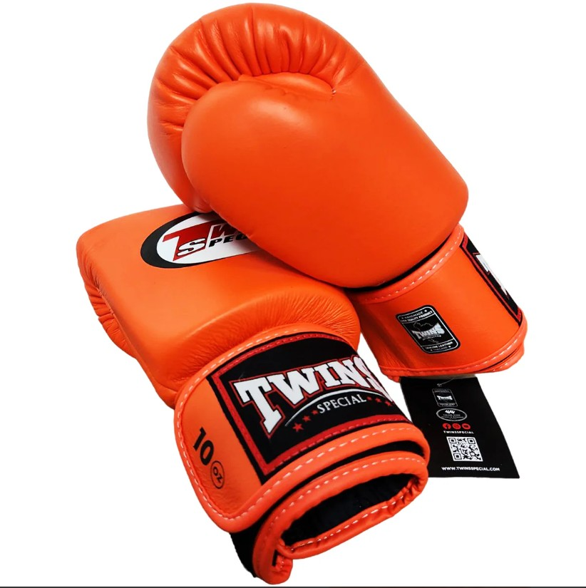 TwinsTwins BGVL3-OR Turuncu Boks Eldiveni Deri Muay Thai Eldiveni