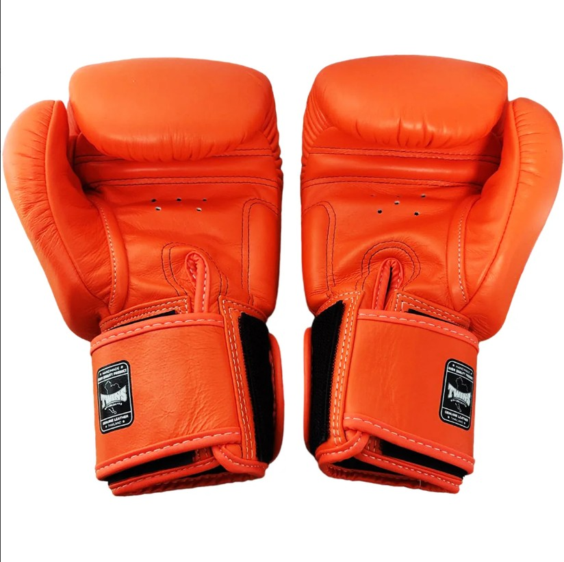 TwinsTwins BGVL3-OR Turuncu Boks Eldiveni Deri Muay Thai Eldiveni