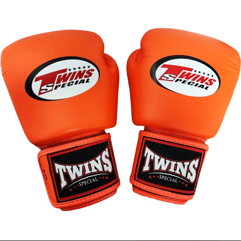 TwinsTwins BGVL3-OR Turuncu Boks Eldiveni Deri Muay Thai Eldiveni