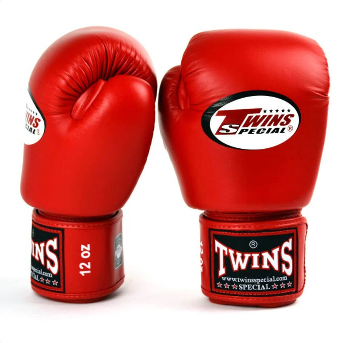 TwinsTwins BGVL3-RD Boks Eldiveni Deri Muay Thai Eldiveni