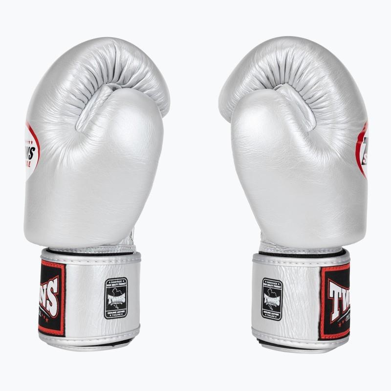 TwinsTwins BGVL3-SV Boks Eldiveni Gri Deri Muay Thai Eldiveni