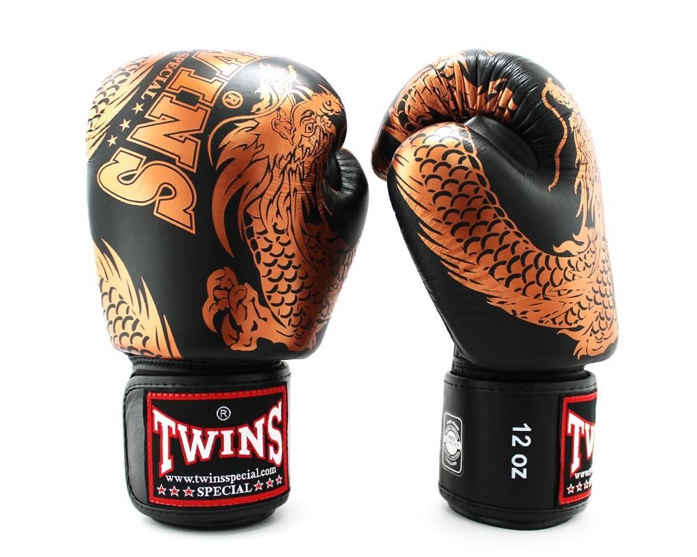 TwinsTwins FBGVL3-49CP Dragon Boks Eldiveni Muay Thai Eldiveni