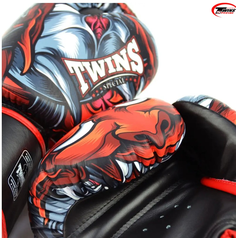 TwinsTwins FBGVL3-58RD Kabuki Boks Eldiveni Deri Muay Thai Eldiveni